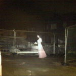 Spooky woman or ghost seen on building site in Birmingham
